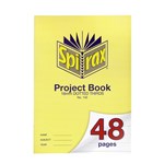 SPIRAX 142 PROJECT BOOK A4 48 PAGE 18MM DOTTED THIRDS