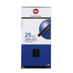 GBC PLASTIC BINDING COMB ROUND 21 LOOP 38MM A4 BLACK PACK 20
