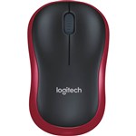 LOGITECH M185 WIRELESS MOUSE RED