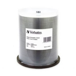 VERBATIM CDR 700MB 100PK WHITE WIDE INKJET 52X IDEAL FOR FULLSURFACE