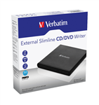 VERBATIM EXTERNAL SLIMLINE MOBILE CDDV BLACK