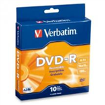 VERBATIM DVDR 47GB 10PK SPINDLE 16X