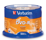 VERBATIM DVD SPINDLE 47GB DVDR PACK OF 50 16X