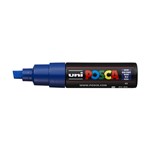 POSCA PC8K PAINT MARKER CHISEL BROAD 8MM BLUE