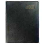 NORWICH FINANCIAL YEAR DIARY WEEK TO VIEW SPIRAL A5 BLACK