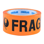 CUMBERLAND FRAGILE TAPE 46MICS 48MM X 66M ORANGE