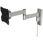 1342 INCH LCD MONITOR SWING ARM WALL BRACKET WITH 2 SLIDE IN LOCKING PLATES