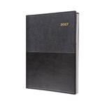 COLLINS VANESSA WIRE DIARY 145V9927 DAY TO PAGE  A4 BLACK