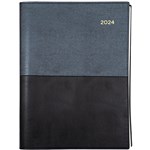COLLINS VANESSA WIRE DIARY 185V9927 DAY TO PAGE 1HR A5 BLACK