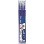 LOCALWORKS ERASABLE ROLLERBALL GEL REFILL MEDIUM 07MM BLUE PACK 3