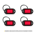 ECOXGEAR RGB ROCK LIGHTS 4PK