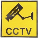 LABEL  STICKER CCTV LARGE