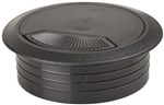 DESK GROMMET ROUND 60MM BLACK