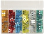 FUSE SET BLADE AUTO 120PCE IN CASE