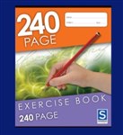 SOVEREIGN EXERCISE BOOK 8MM RULED 240 PAGE A5