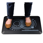FLOORTEX ANTIFATIGUE CHAIRMAT 2000 400 X 600MM BLACK