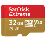 SANDISK 32GB EXTREME MICROSDHC