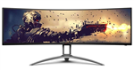 AOC 49 Curved 1800R 5120X1440 DQHD 329 Adaptive Sync HDR 4001ms 165Hz 3x HDMI1x DPUSBC  Speaker HAS KVM LS