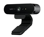 Logitech BRIO 4K Ultra HD Webcam HDR RightLight3 5xHD Zoom Auto Focus Infrared Sensor Video Conferencing Streaming Recording Windows Hello