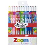 TEXTA CRAYON WINDUP ZOOM WALLET 12