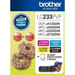 BROTHER LC233 INK CARTRIDGE PHOTO COLOUR VALUE PACK