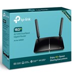 TPLINK ARCHER MR600 4G CAT6 AC1200 WIRELESS DUAL BAND GIGABIT ROUTER ONEMESH 300MBPS25GHZ 867MBPS5GHZ 4G SIM SLOT 2 DETACH LTE ANTNAS