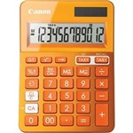 CANON LS123K MINI DESKTOP CALCULATOR 12 DIGIT METALLIC ORANGE