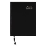 NORWICH FINANCIAL YEAR DIARY DAY TO PAGE SPIRAL A4 BLACK 