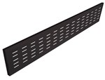 RAPID SPAN METAL MODESTY PANEL 1200MM DESK 957 X 300MM BLACK