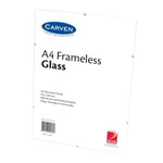 CARVEN DOCUMENT FRAME FRAMELESS GLASS A4