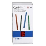 GBC BINDING COMB 12MM RED PACK 100