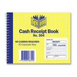 SPIRAX 504 CASH RECEIPT BOOK 102X127MM