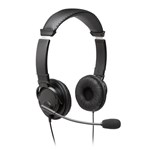 KENSINGTON HIFI HEADPHONES WITH MICROPHONE BLACK