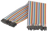 150MM SOCKET TO SOCKET  JUMPER LEADS  40 PIECE