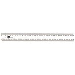 MARBIG RULER METRIC 300MM CLEAR