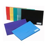 MARBIG POLYPICK DOCUMENT WALLET FOOLSCAP BLUE