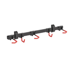 BRATECK LBM0903 CATCHALL WALL MOUNTED BIKE RACK FOR 3 BIKES BLACK LS