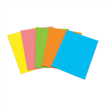 MARBIG FLUORO WRITING PAD A6 40 LEAF PK10
