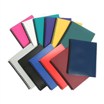 SP DISPLAY BOOK MARBIG A4 REFILLABLE RED 40PGPG