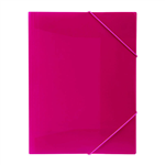 DOCUMENT WALLET MARBIG A4 SOFT TOUCH BRIGHTS PINK
