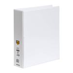 BINDER INSERT MARBIG A4 CLEARVIEW 2 DRING 50MM WHITE