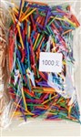 MATCH STICK COLOURED 42CM PK 1000 