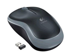 LOGITECH M185 WIRELESS MOUSE GREY  24 GHZ NANO