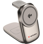 VERBATIM 3 IN 1 WIRELESS DOCKING QI2 CERTIFIED