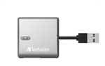VERBATIM USB 20 ALL IN1 CARD READER COMPACT  INCLUDING SD