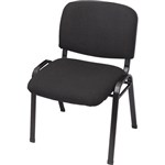 RAPIDLINE NOVA VISITORS CHAIR STACKING BLACK