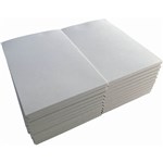 WRITER BANK PAD PLAIN 50GSM 100 SHEETS 150 X 100MM WHITE  PACK OF 20