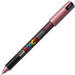 POSCA PC1MR PAINT MARKER BULLET ULTRA FINE 07MM METALLIC RED