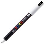 POSCA PC1MR PAINT MARKER BULLET ULTRA FINE 07MM WHITE