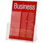 ESSELTE BROCHURE HOLDER FREESTANDING 1 TIER A5 CLEAR